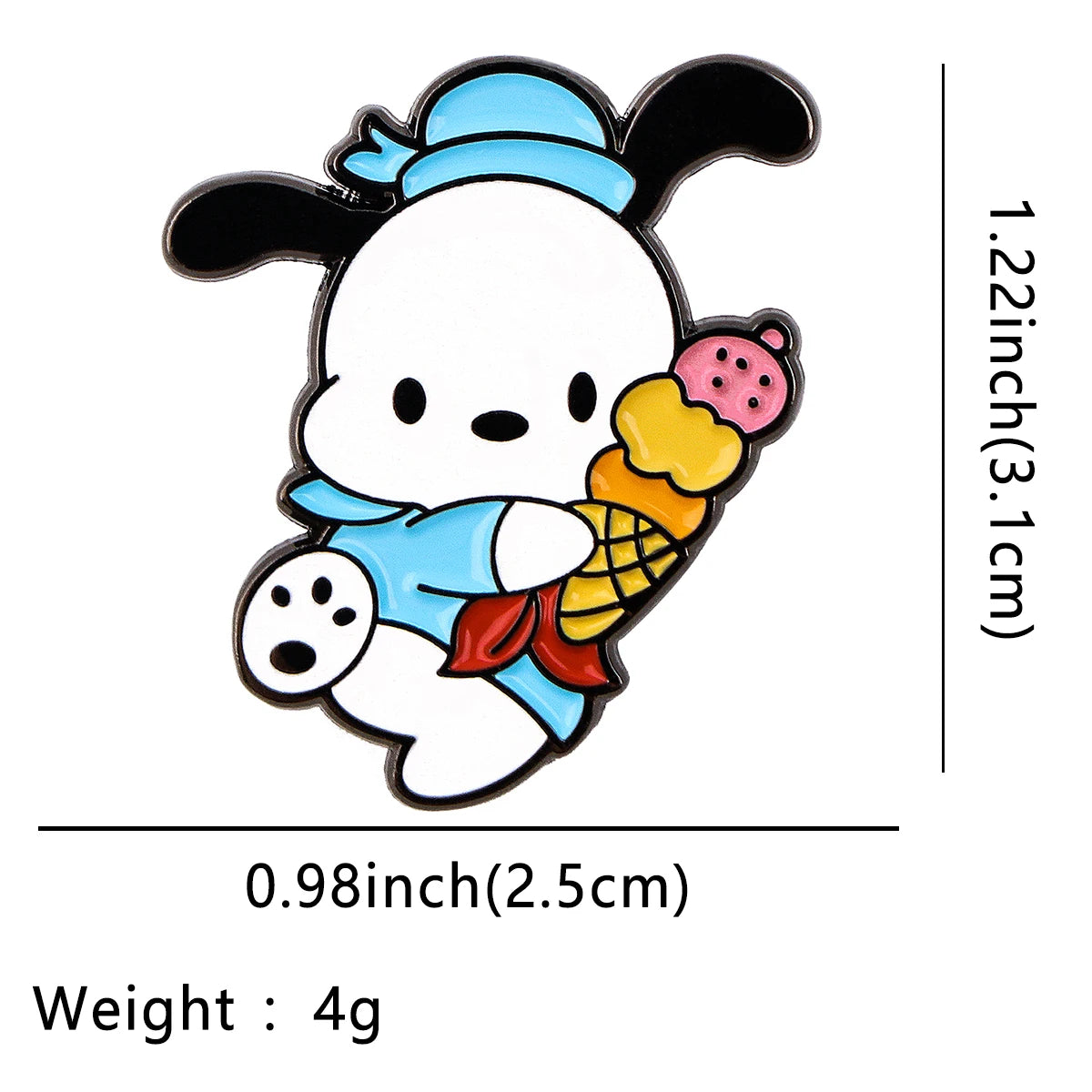 Kawaii Angle Cartoon Enamel Pins Brooches For Kids Clothing Backpack Lapel Badges Fashion Metal Jewelry Accessories Gifts