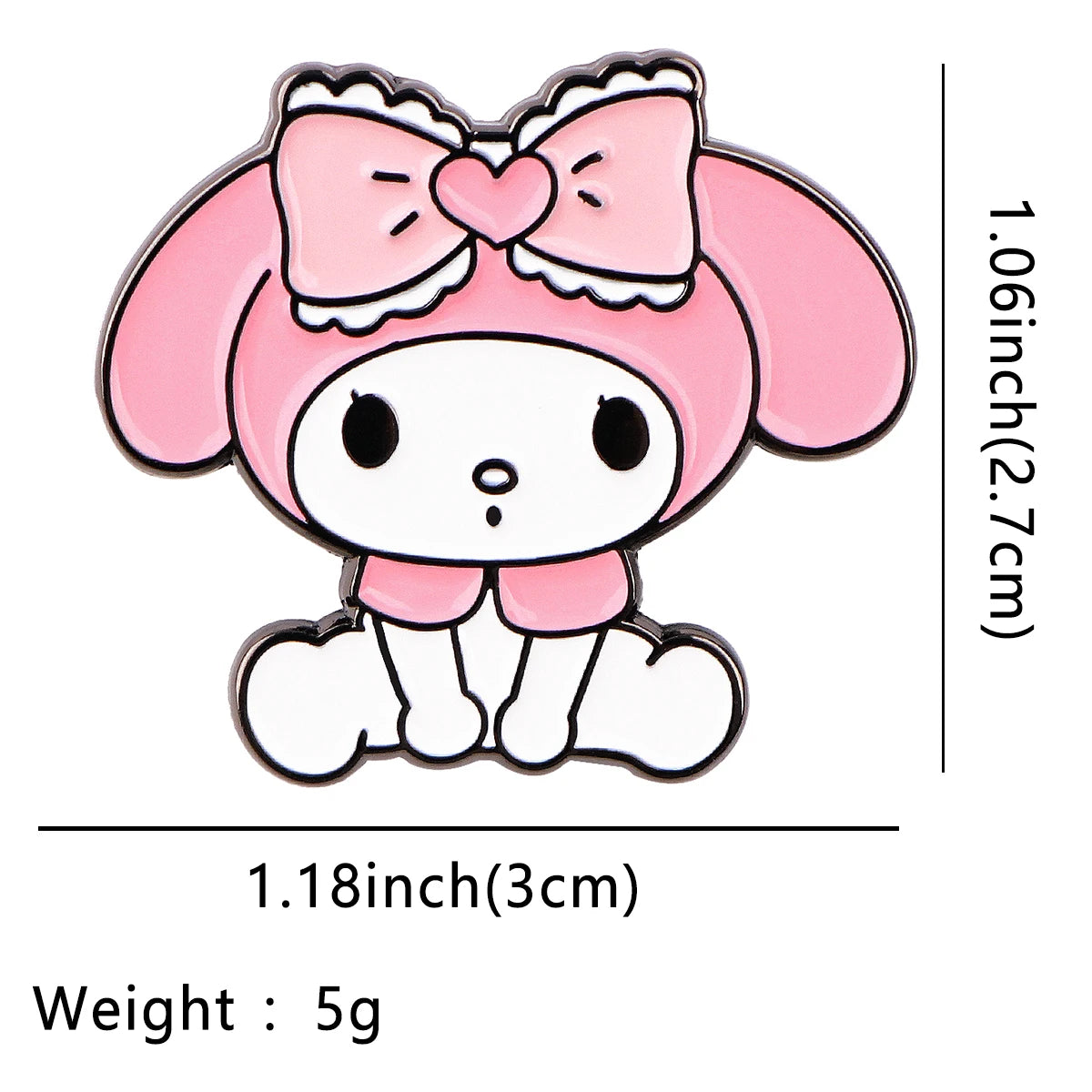 Kawaii Angle Cartoon Enamel Pins Brooches For Kids Clothing Backpack Lapel Badges Fashion Metal Jewelry Accessories Gifts