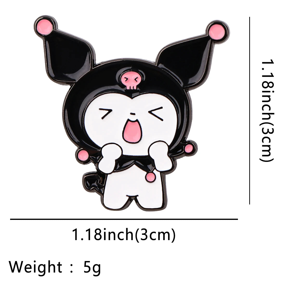 Kawaii Angle Cartoon Enamel Pins Brooches For Kids Clothing Backpack Lapel Badges Fashion Metal Jewelry Accessories Gifts