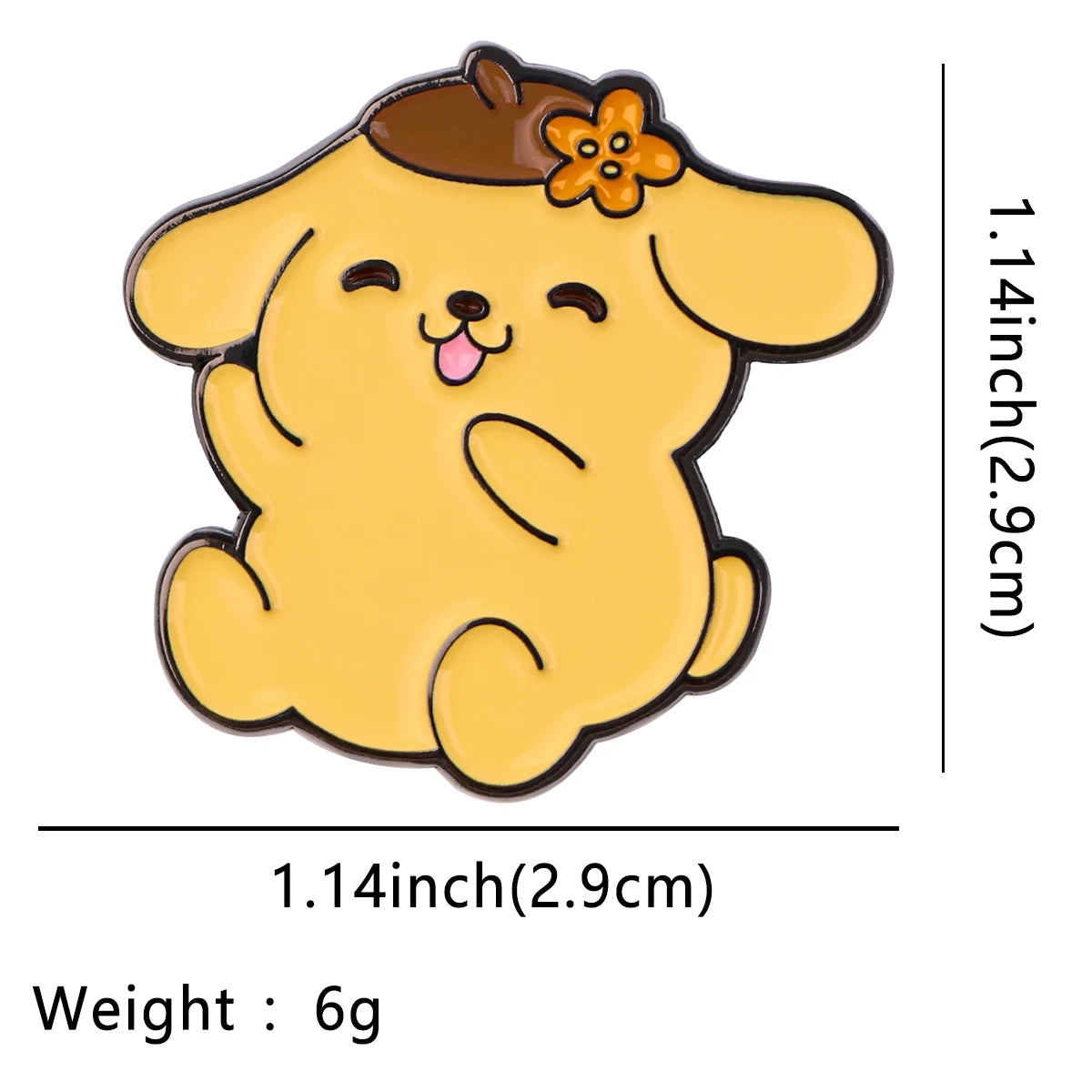 Kawaii Angle Cartoon Enamel Pins Brooches For Kids Clothing Backpack Lapel Badges Fashion Metal Jewelry Accessories Gifts