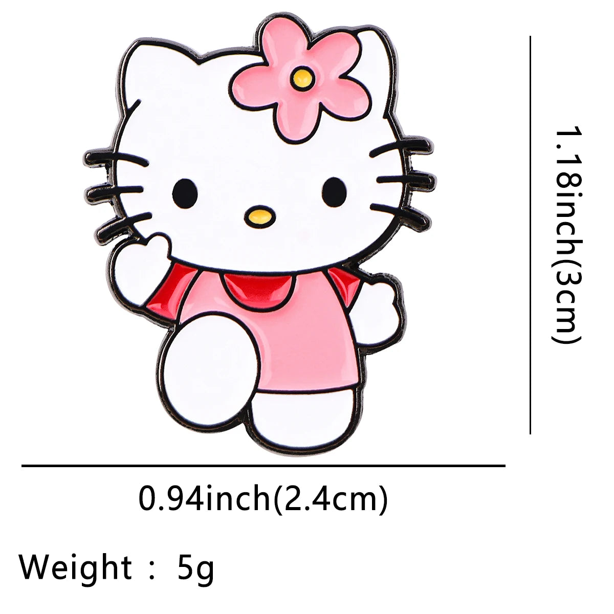 Kawaii Angle Cartoon Enamel Pins Brooches For Kids Clothing Backpack Lapel Badges Fashion Metal Jewelry Accessories Gifts